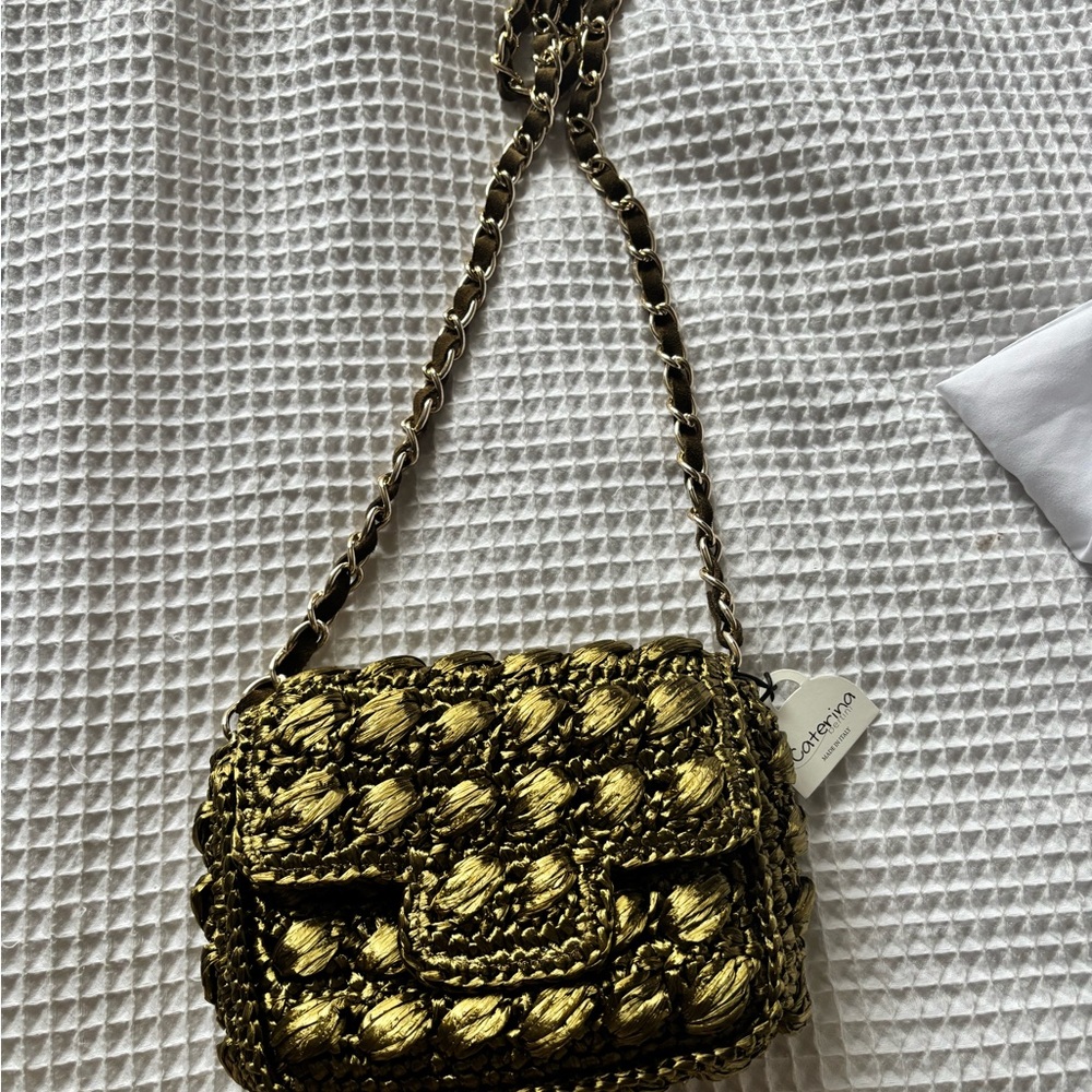 Olive crossbody bag